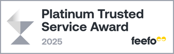 Platinum Trusted Service Award 2025 - Full colour - Landscape